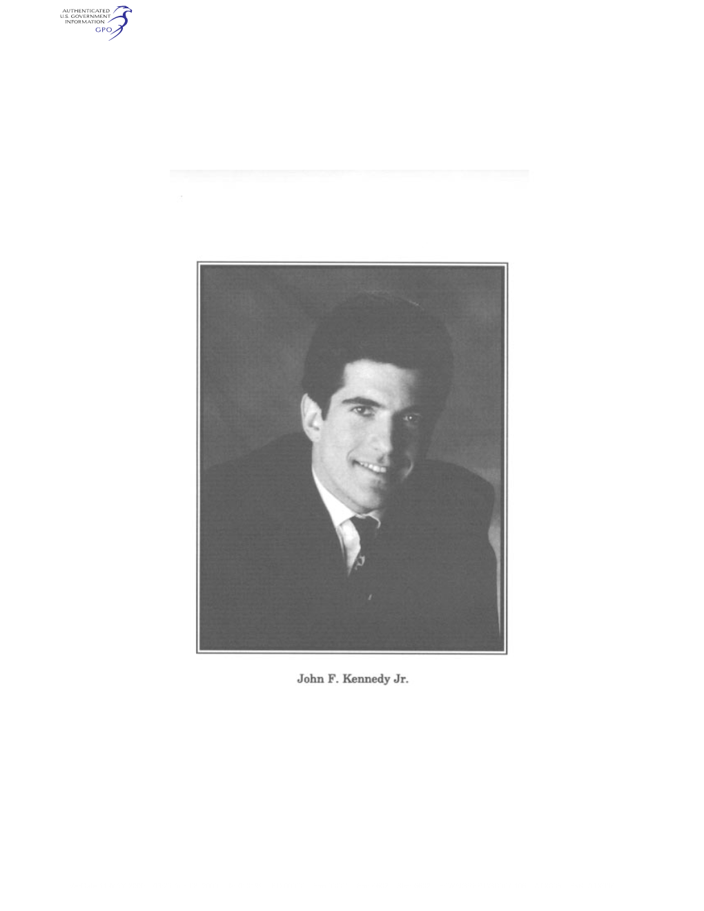 John Fitzgerald Kennedy Jr