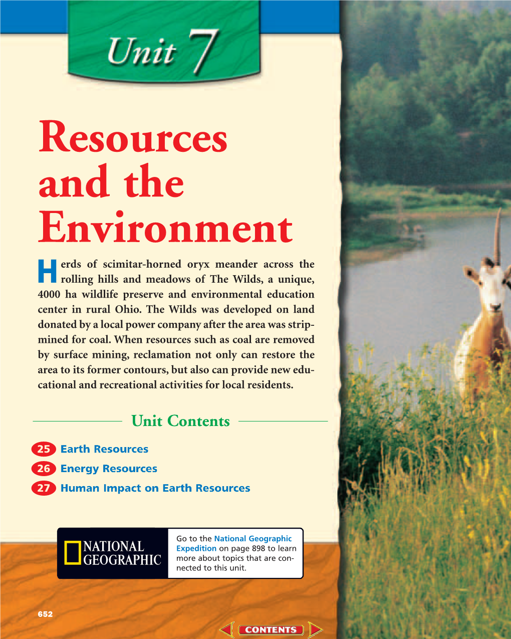 Chapter 25: Earth Resources