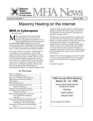Masonry Heating on the Internet