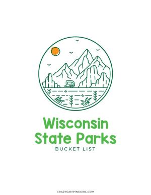 Crazy Camping Girl FREE Wisconsin State Parks Bucket Listdownload