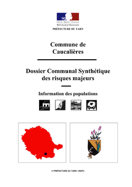 Commune De Caucalières Dossier Communal Synthétique Des Risques Majeurs