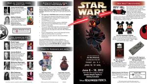 Ashley Eckstein • Your Theme Park Admission Ticket Allows You to Receive Signings Can Be Found at Darth’S Mall Located in the Courtyard One FASTPASS Ticket