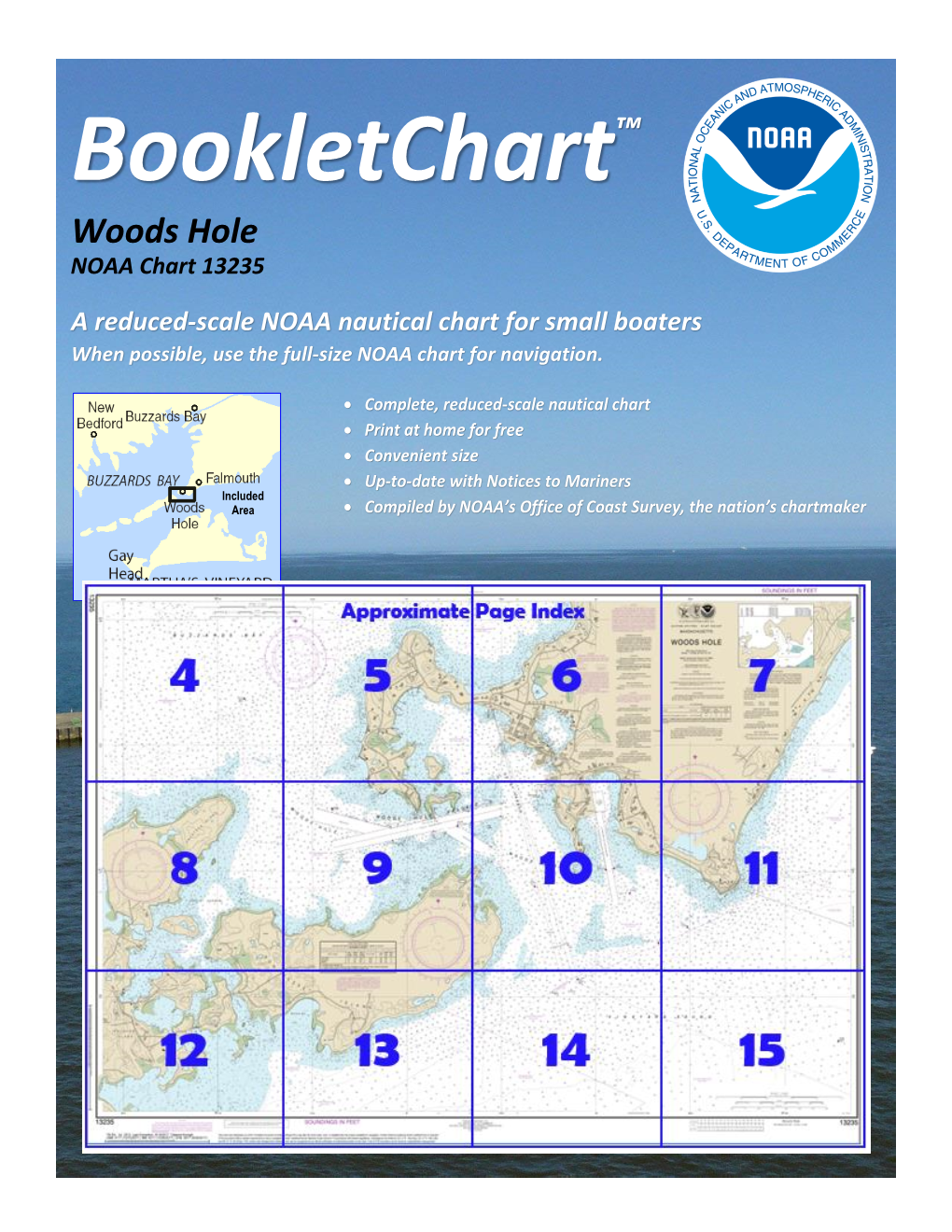 Woods Hole NOAA Chart 13235