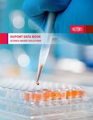 DUPONT DATA BOOK SCIENCE-BASED SOLUTIONS Dupont Investor Relations Contents 1 Dupont Overview