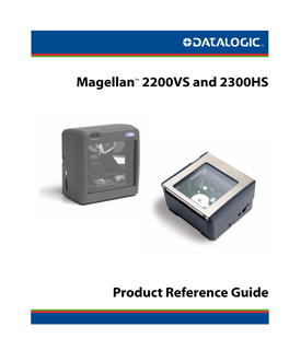 Magellantm 2200VS and 2300HS Product Reference Guide