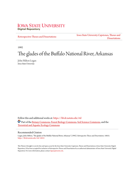 The Glades of the Buffalo National River, Arkansas John Milton Logan Iowa State University