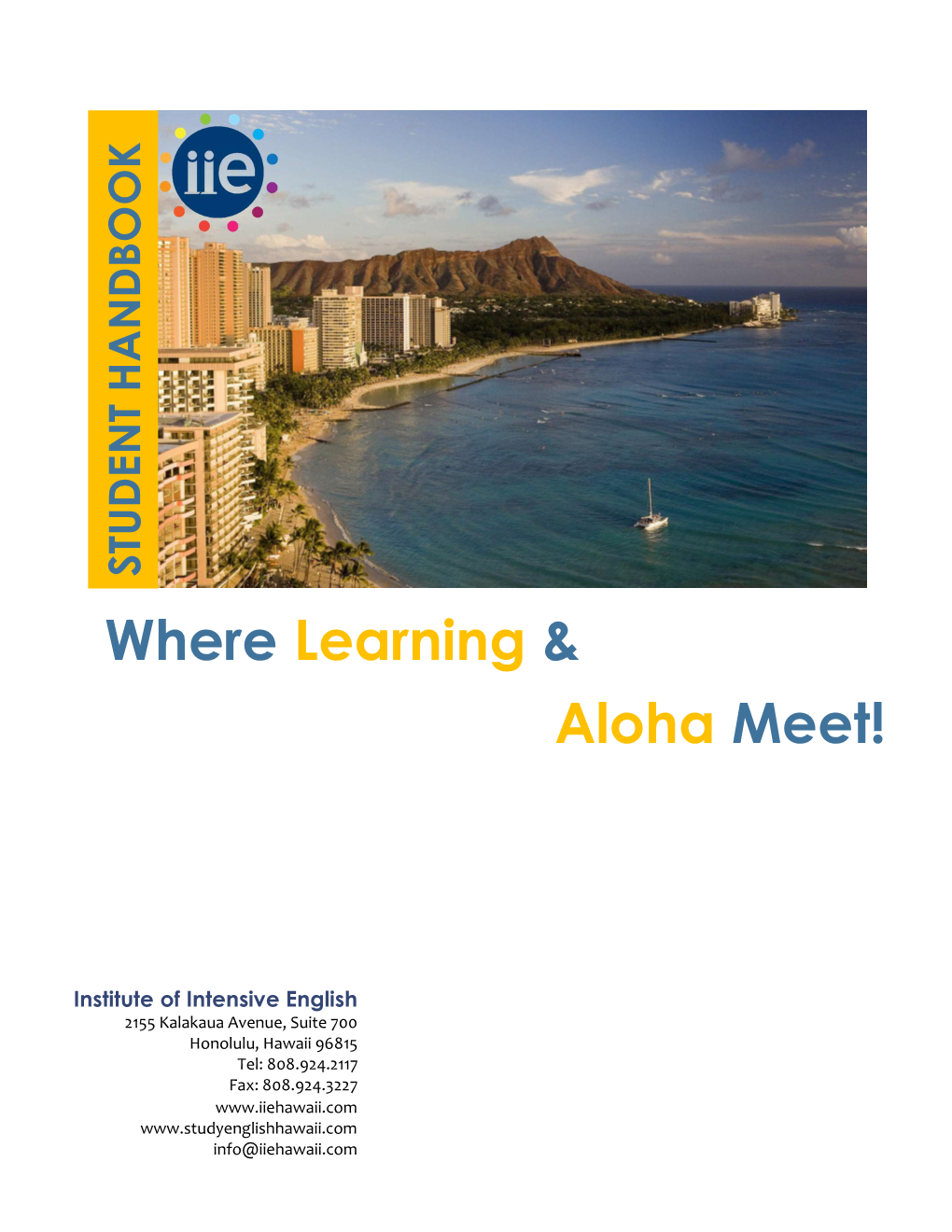 Where Learning & Aloha Meet!