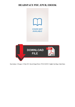 Ebook Download Headspace Kindle