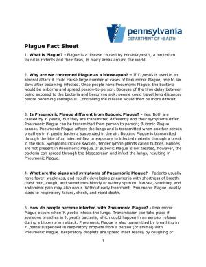 Plague Fact Sheet