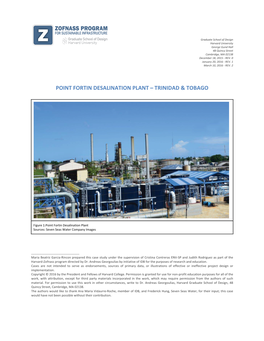 Point Fortin Desalination Plant – Trinidad & Tobago