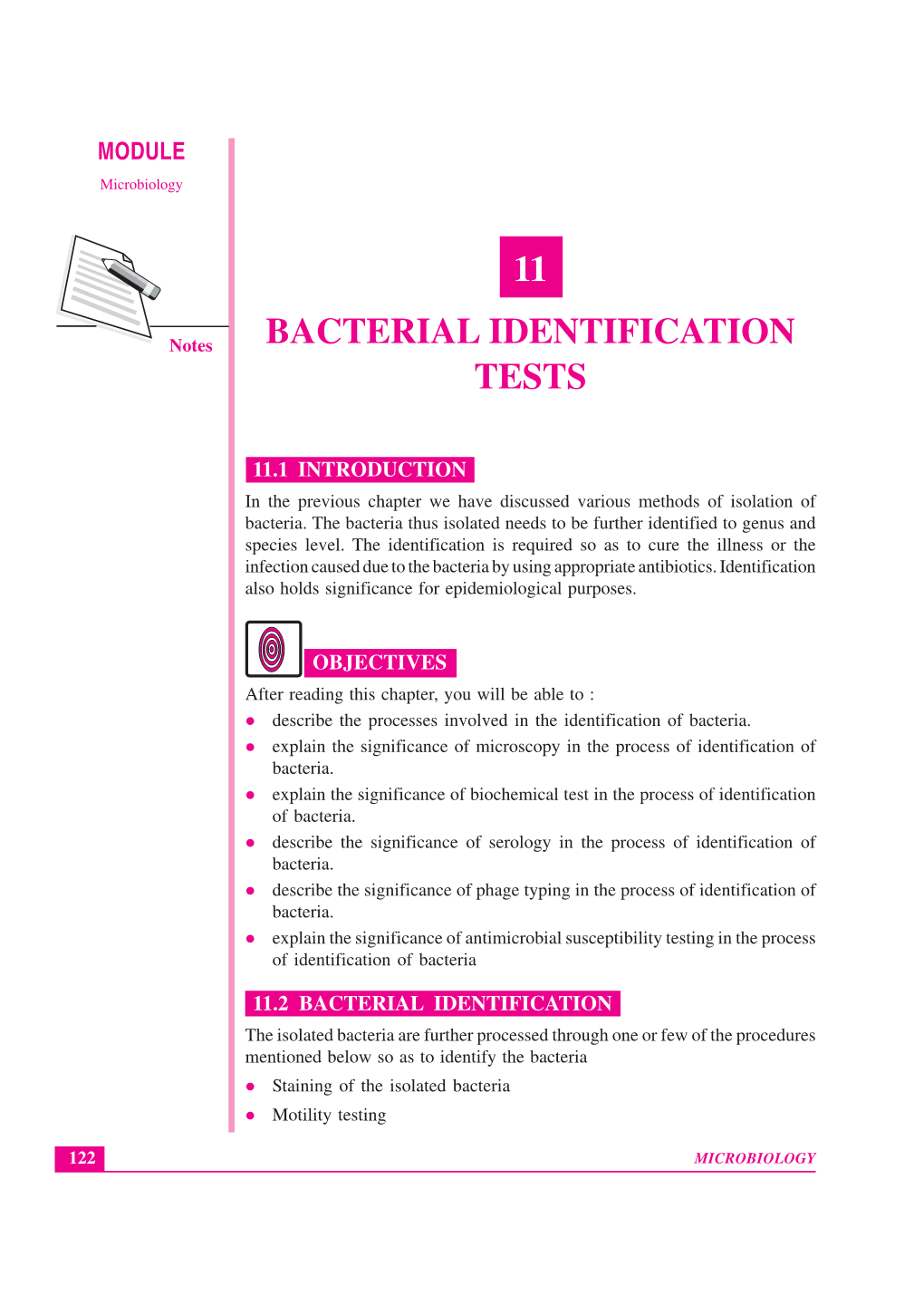 Lesson 11. Bacterial Identification Tests(290