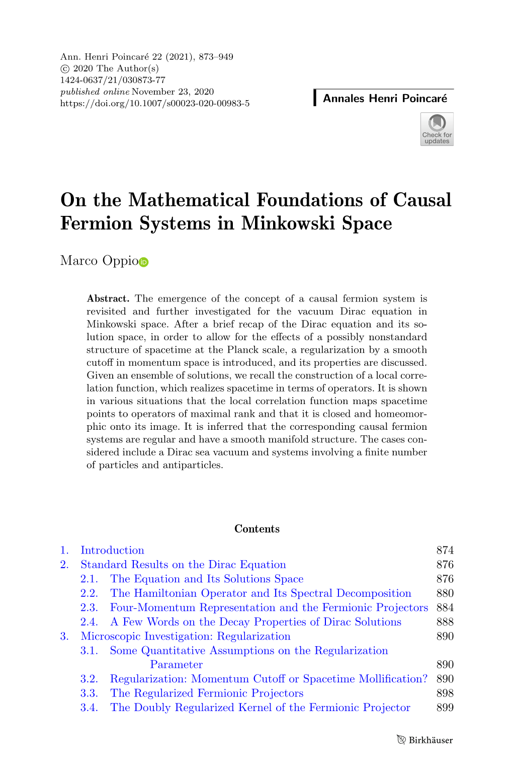 On the Mathematical Foundations of Causal Fermion Systems in Minkowski Space