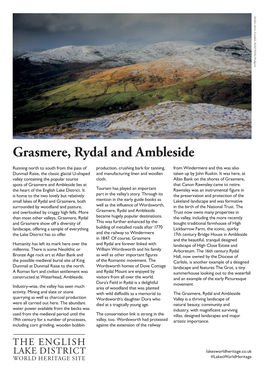 Grasmere, Rydal and Ambleside