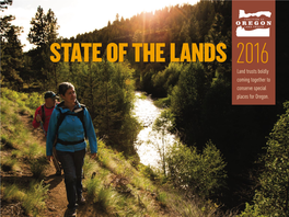 Land Trusts Boldly Coming Together to Conserve Special Places for Oregon