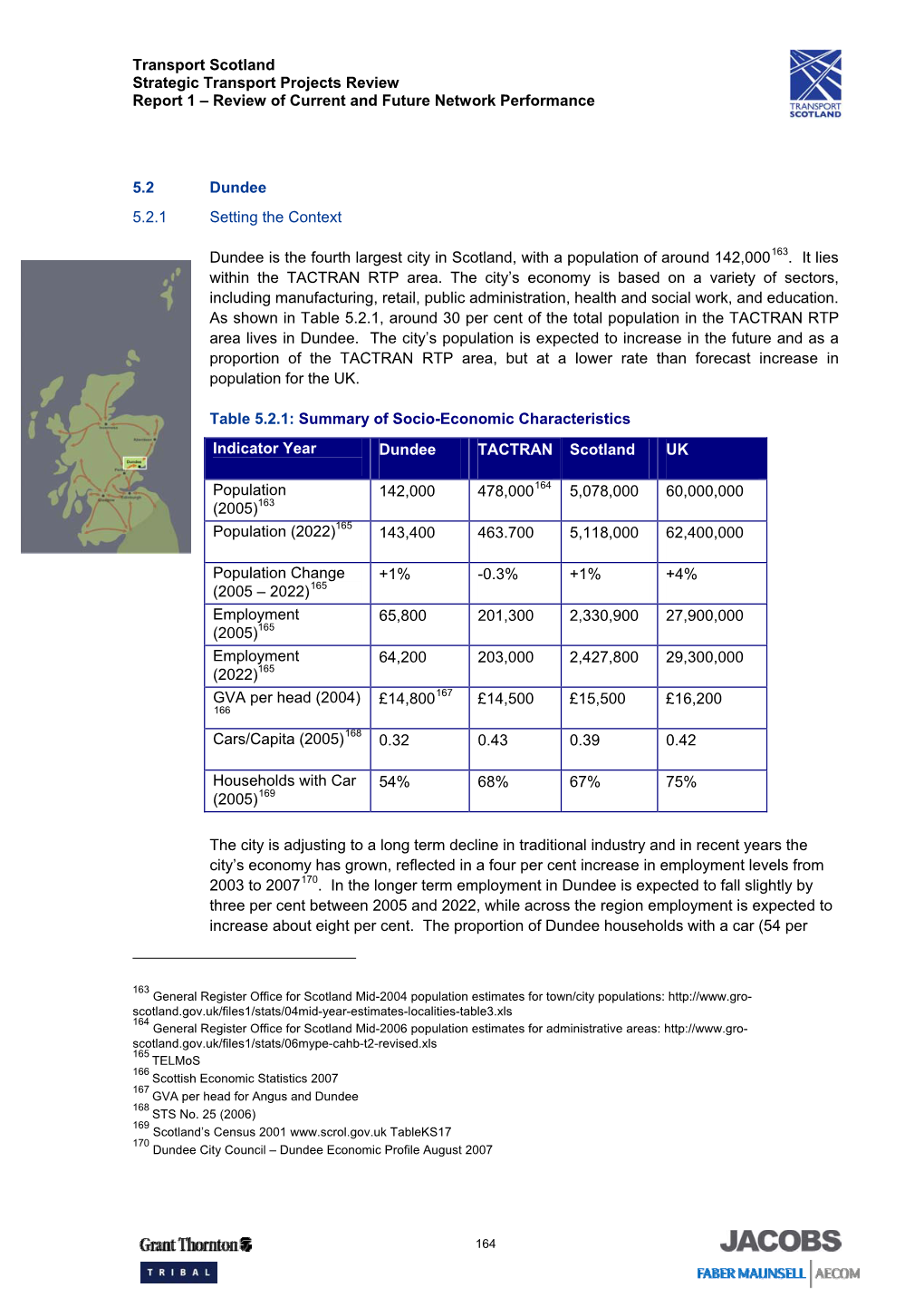 Strategic Transport Projects Review Report 1 – Review of Current and Future Network Performance