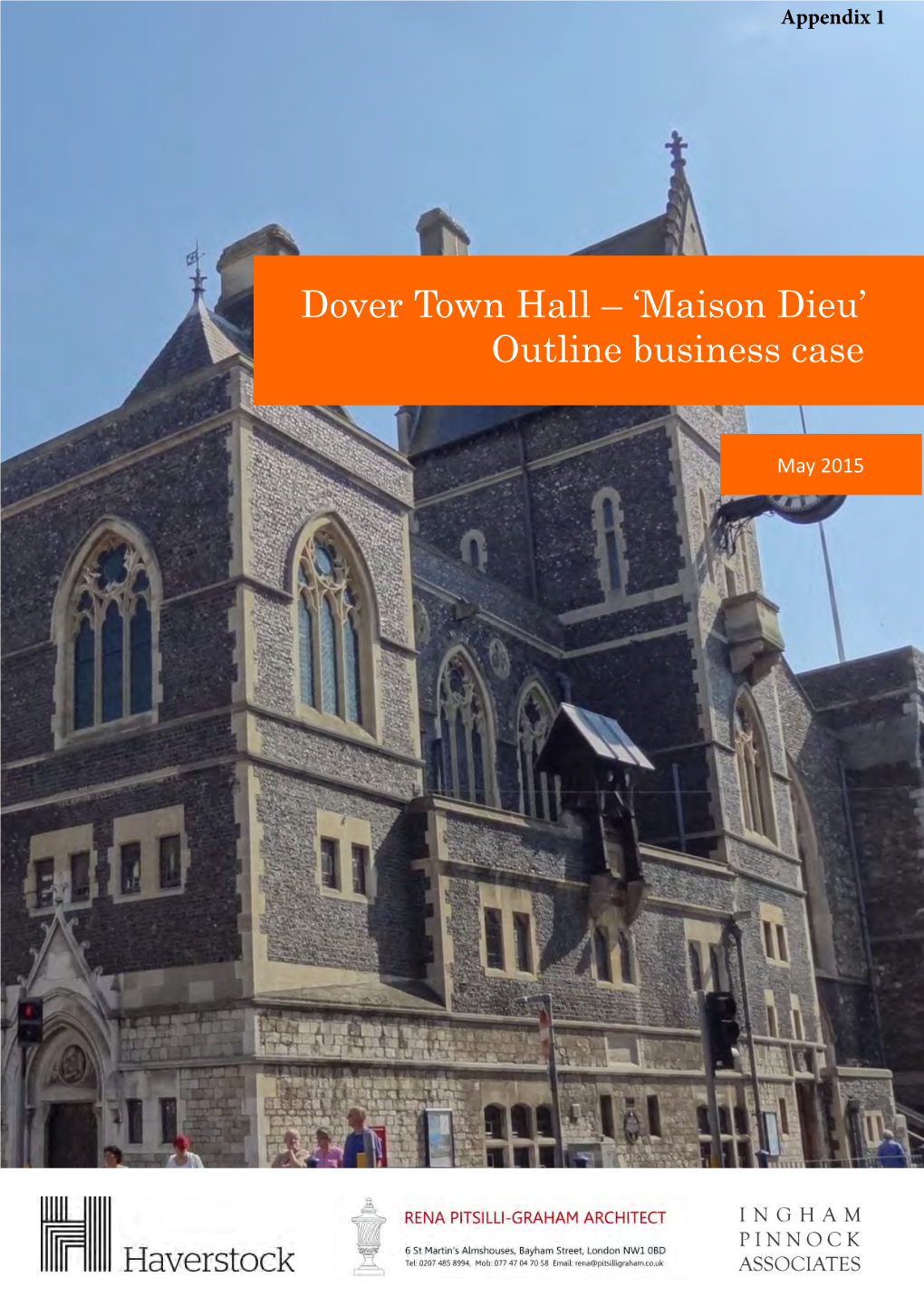 Dover Town Hall – ‘Maison Dieu’ Outline Business Case