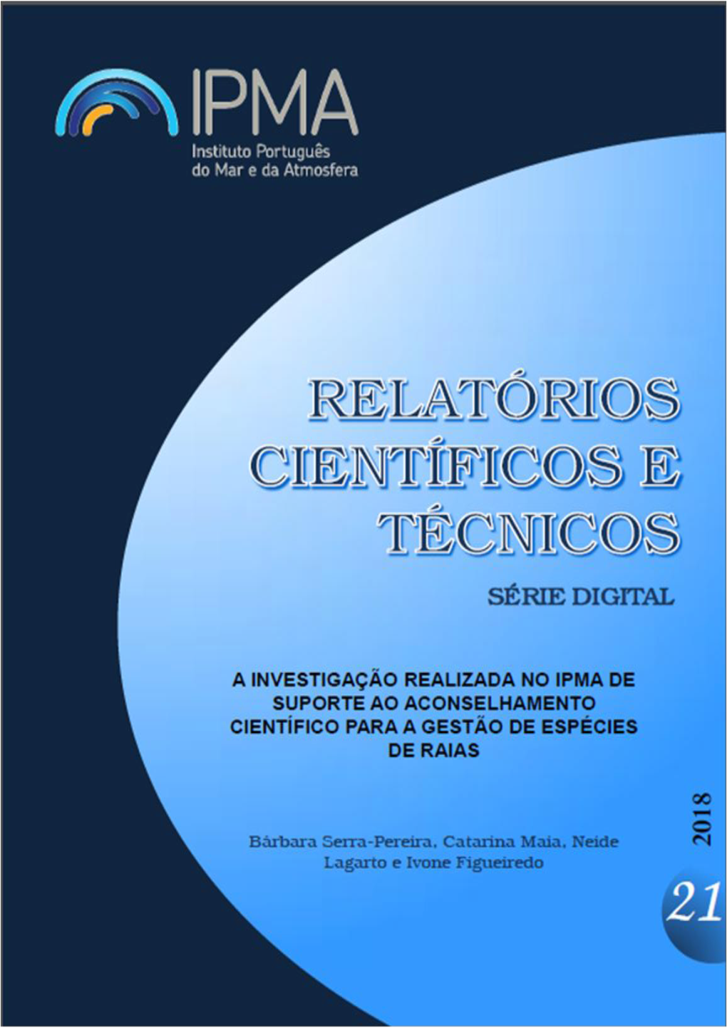 Relatórios Científicos E Técnicos Do Ipma – Série Digital