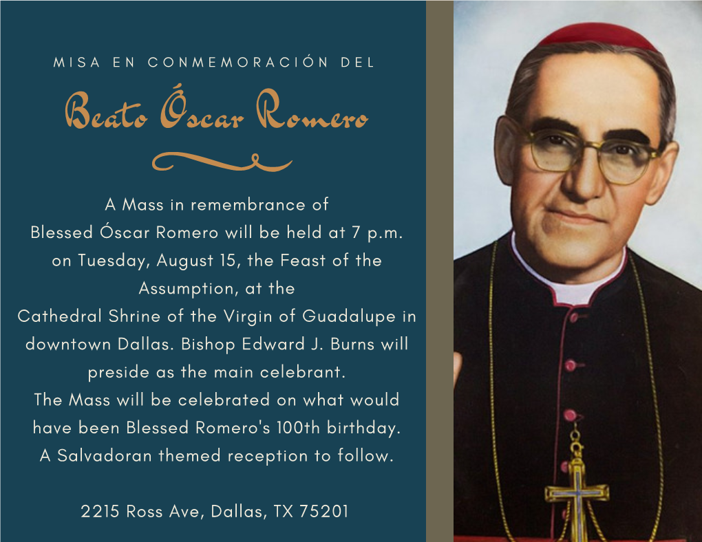 Beato Óscar Romero