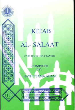 Kitab Al- Salaat the Book of Prayer