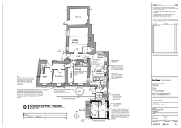 01Ground Floor Plan- Proposed Scullery Pantry Sitting Room /Snug