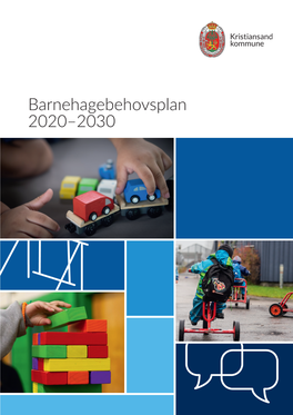 Vedtatt Barnehagebehovsplan 2020-2030