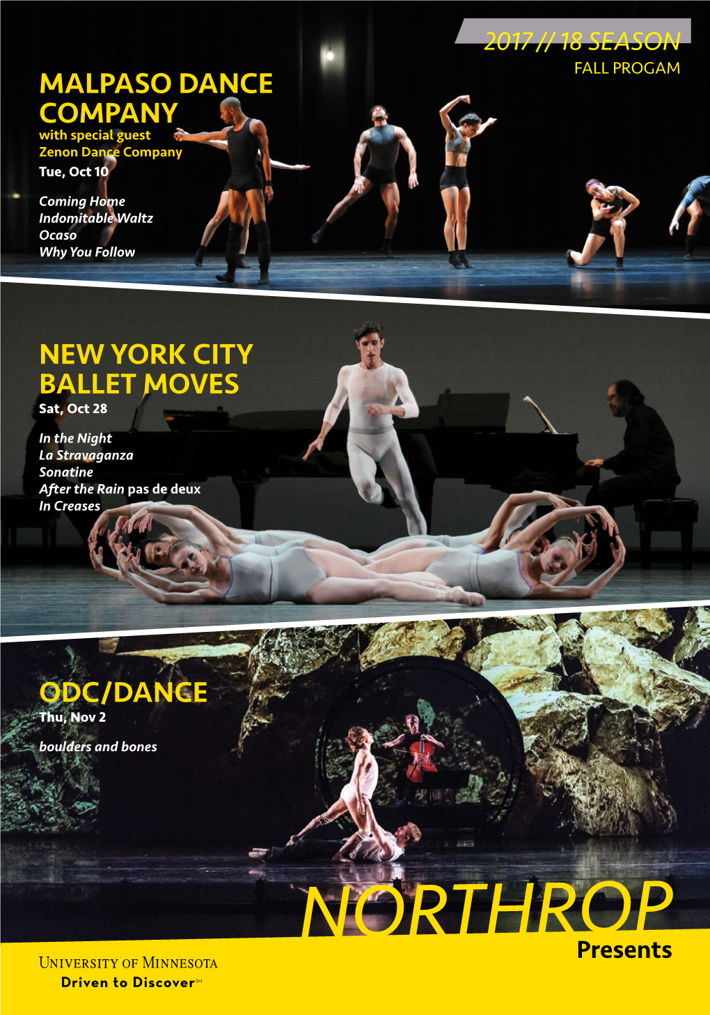 New York City Ballet Moves Odc/Dance Malpaso Dance Company