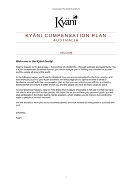 Kyäni Compensation Plan, There Are Two Genealogy Trees, the Sponsor Tree and the Placement Tree