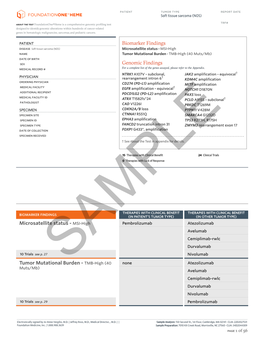 F1H Soft Tissue Sarcoma (NOS) Sample Report.Pdf
