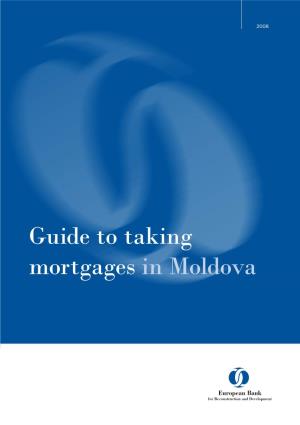Guide to Taking Mortgages in Moldova [EBRD