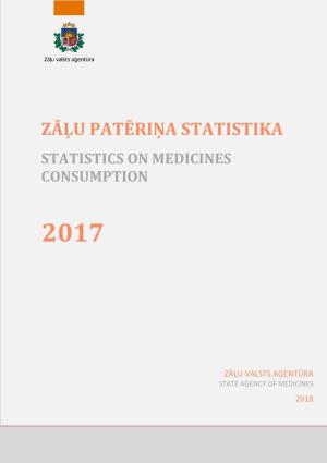 Zāļu Patēriņa Statistika Statistics on Medicines Consumption