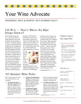 Your Wine Advocate