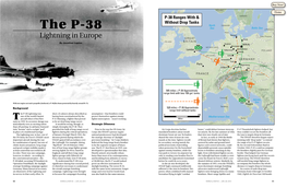 The P-38 Lightning in Europe