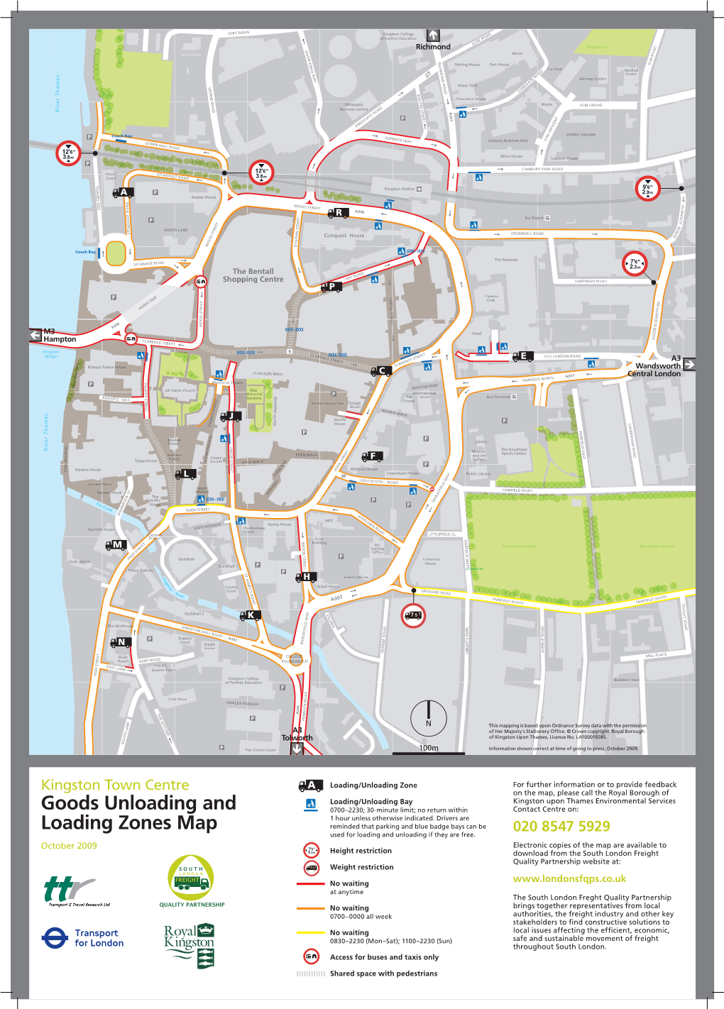 Kingston Loading and Unloading Zones Map[...]