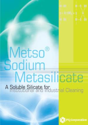 Metso® Sodium Metasilicate Pentahydrate Detergency Interfacial Tension