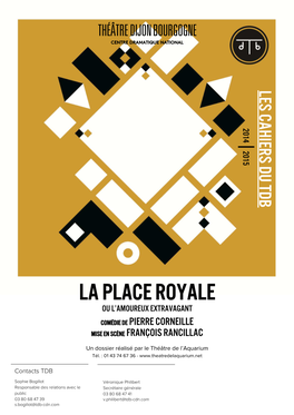 La Place Royale Ou L’Amoureux Extravagant Comédie De Pierre Corneille