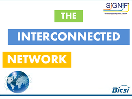 THE INTERCONNECTED NETWORK the Interconnected Network the Number of Applications / Services on a Network Increases from Year to Year