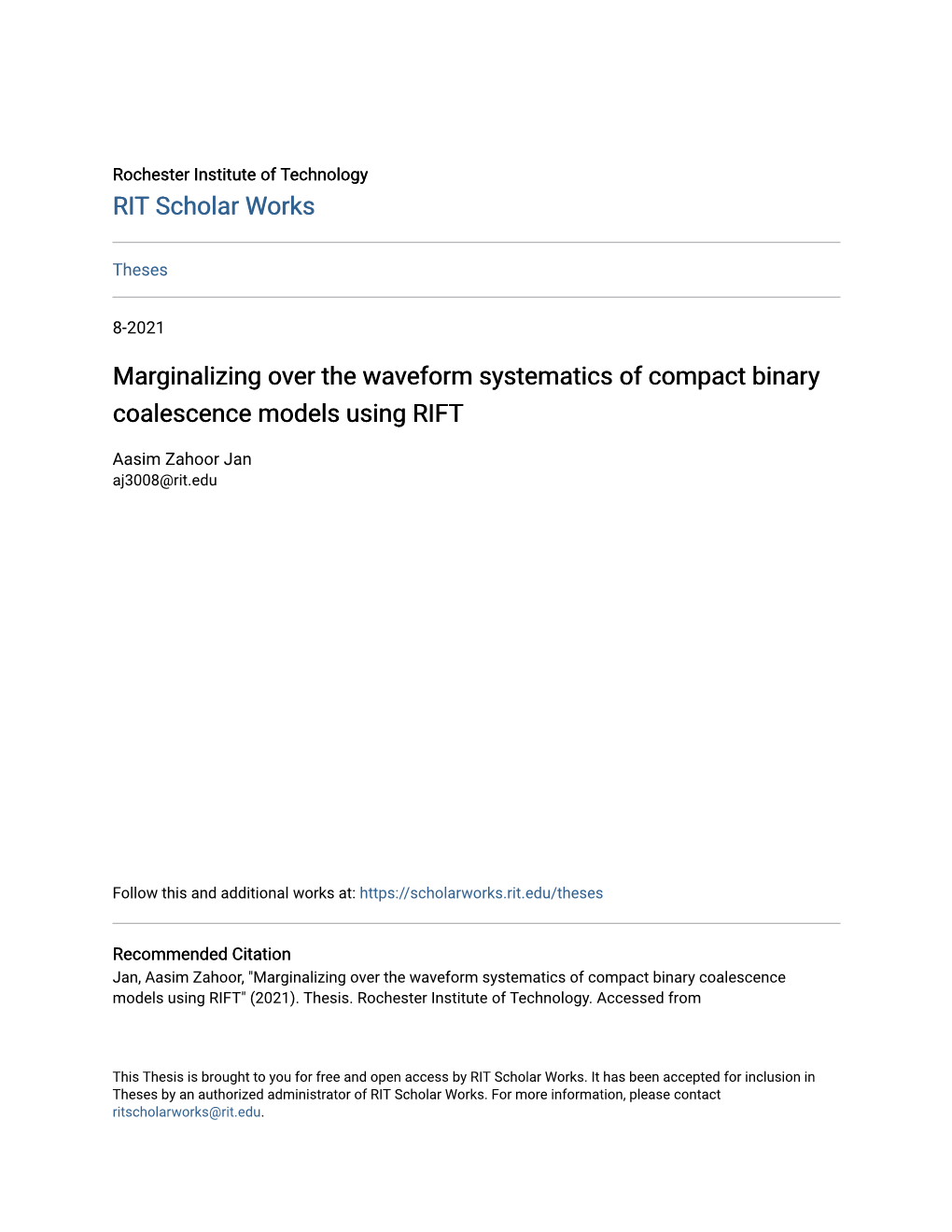 Marginalizing Over the Waveform Systematics of Compact Binary Coalescence Models Using RIFT