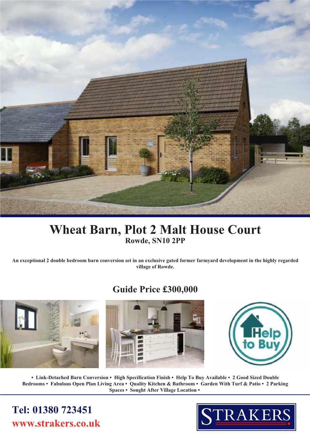 Wheat Barn, Plot 2 Malt House Court Rowde, SN10 2PP