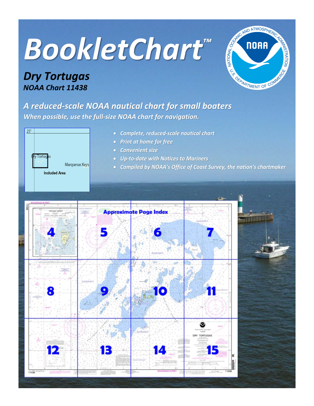 Bookletchart™ Dry Tortugas NOAA Chart 11438