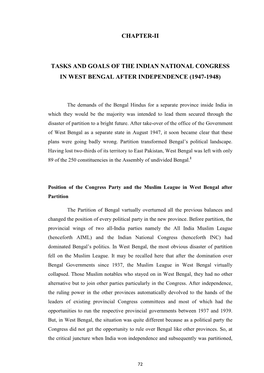 Chapter-Ii Tasks and Goals of the Indian National