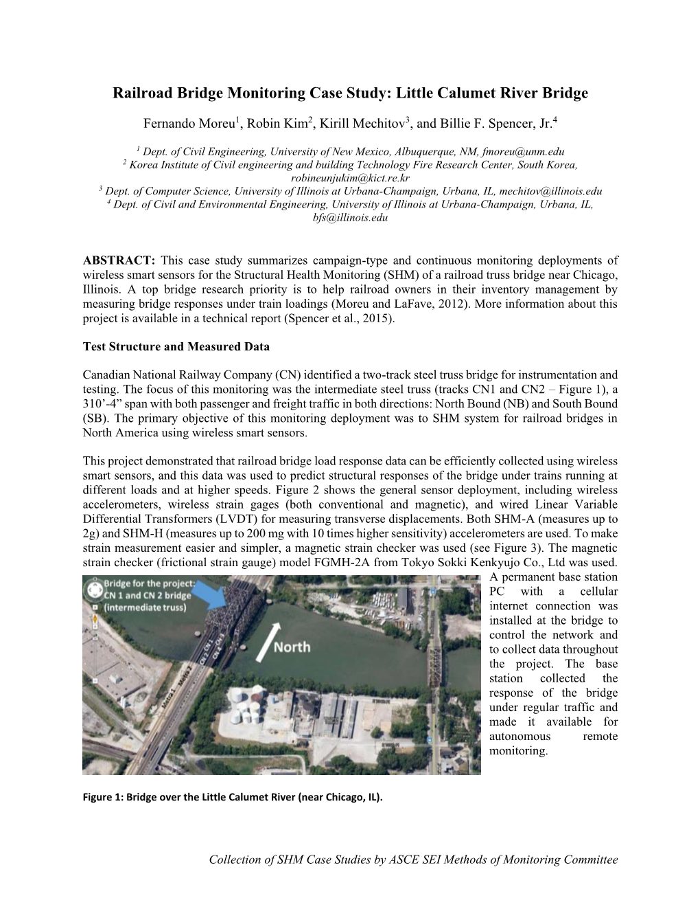 case study on bridge monitoring