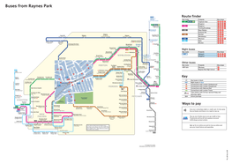 Buses from Raynes Park