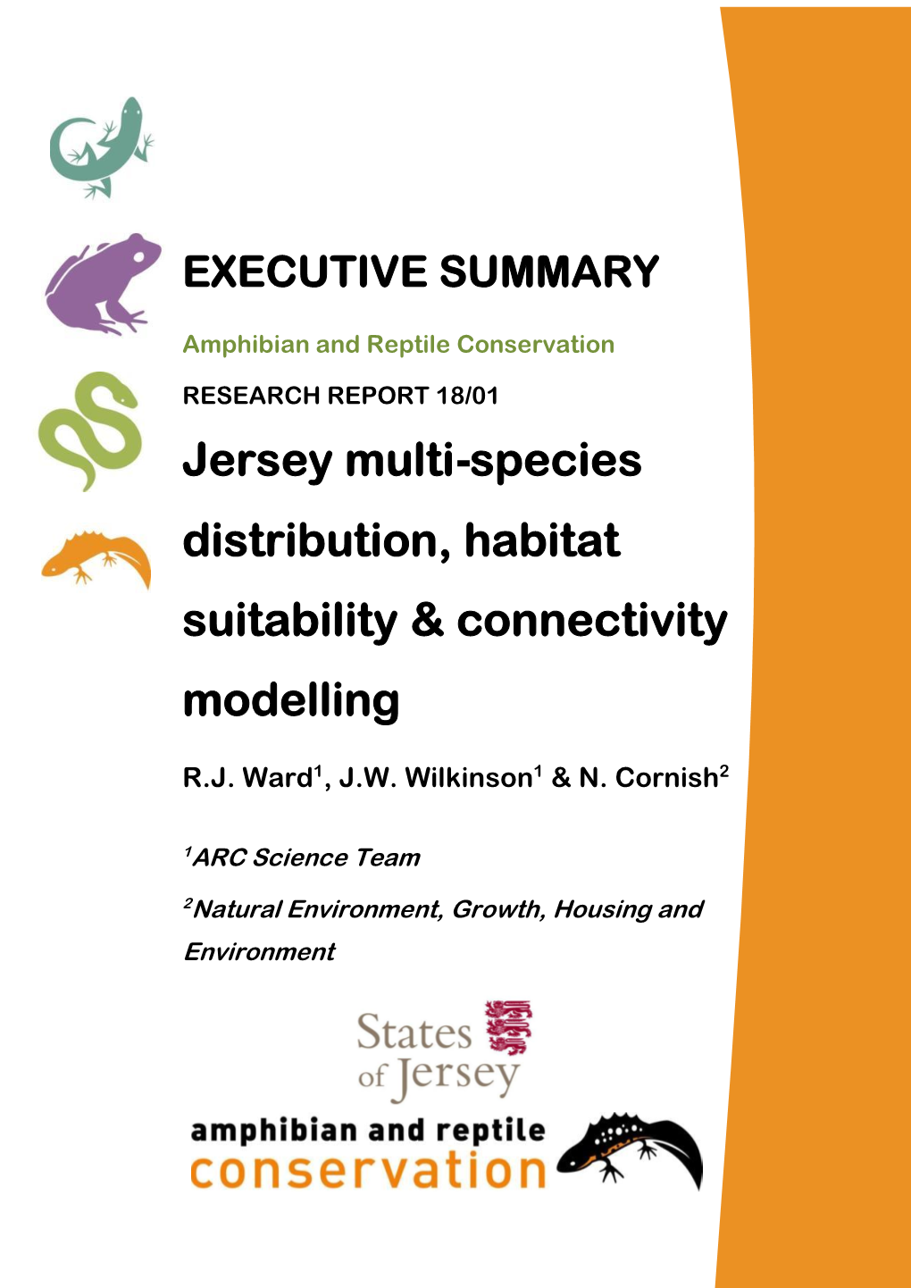 Jersey Multi-Species Distribution, Habitat Suitability & Connectivity