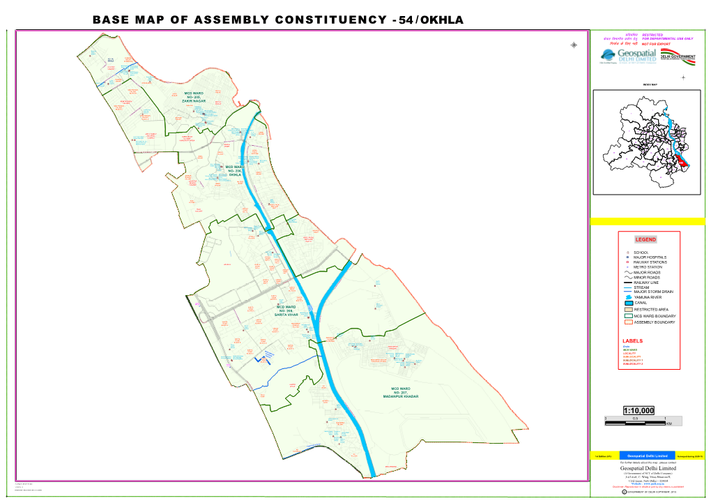 Base Map of Assembly Constituency