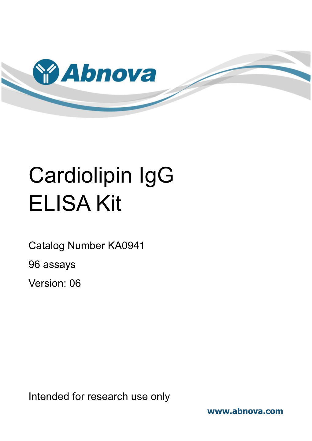 Cardiolipin Igg ELISA Kit