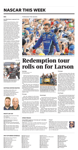 Redemption Tour Rolls on for Larson