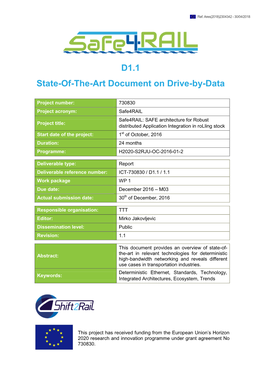 D1.1 State-Of-The-Art Document on Drive-By-Data