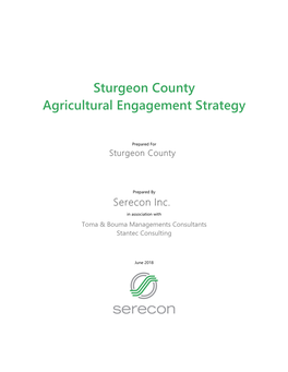 Sturgeon County Agricultural Engagement Strategy