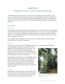 Skippack Creek Conservation Landscape
