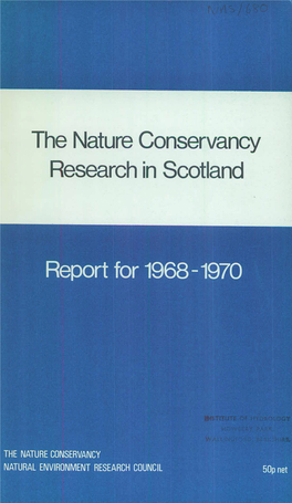 The Nature Conservancy Research in Scotland